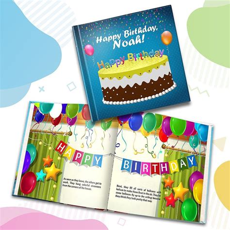 Personalised Birthday Book For Children Dinkleboo