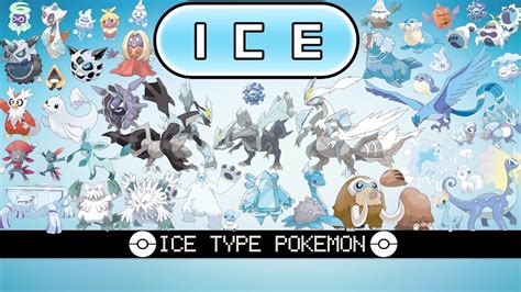 Pokemon Ice Type List
