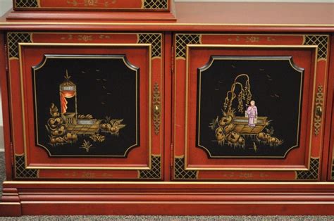Frequent special offers and discounts up to 70% off for all products! Vintage Jasper Oriental Chinoiserie Red Display China ...