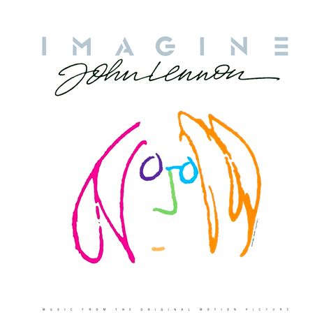 John Lennon Imagine John Lennon Soundtrack Album Cover 1988
