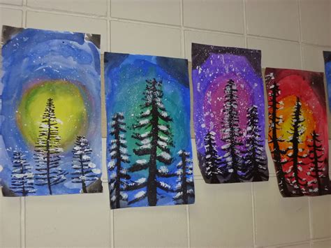 Winter Art Projects For First Graders