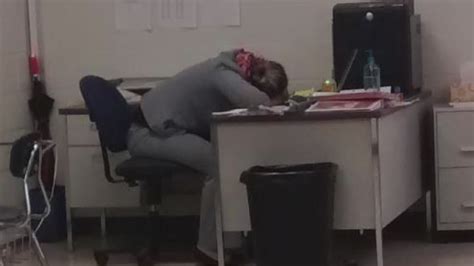 Photo Shows Teacher Allegedly Asleep During School Detention