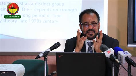 Public Lecture On Ethno Linguistic Vitality By Obo Bekele Gerba Youtube