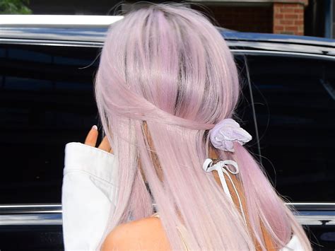 Ariana Grande Debuts Lavender Hair Color Just For Fun— And Its