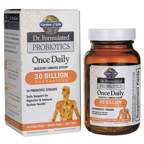 Garden Of Life Dr Formulated Probiotics Once Daily 30 Billion Cfu 30