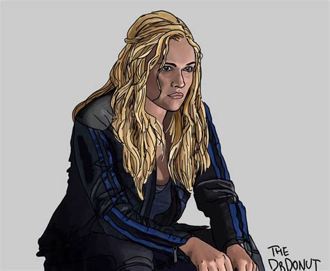 Clexa Fanart Collection — Thedrdonut Version 2 Clarke Drawing Gave