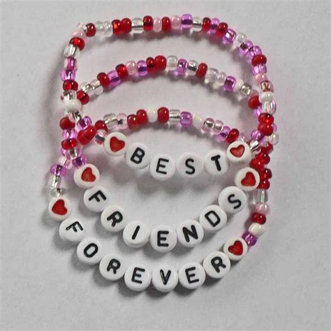 Set Of 3 Bff Best Friends Forever Personalized Childrens