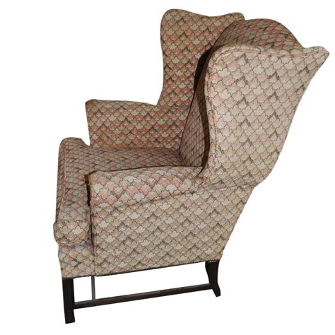 Vintage Traditional Wingback Chair Chairish