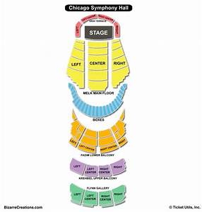 Chicago Symphony Hall Seating Chart