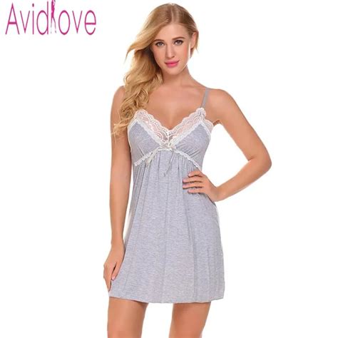 Aliexpress Com Buy Avidlove New Summer Sexy Nightgown Nightwear