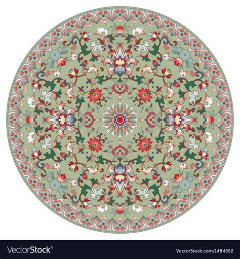 Chinese Circular Pattern Royalty Free Vector Image