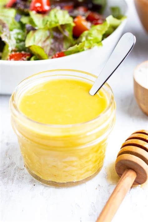 Honey Mustard Salad Dressing Ready In 5 Minutes Evolving Table