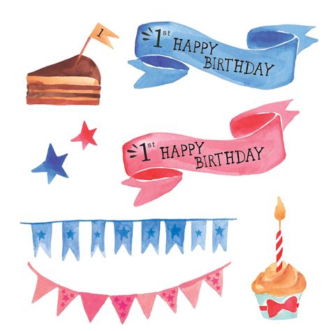 First Birthday Clip Art 10 Free Cliparts Download Images On