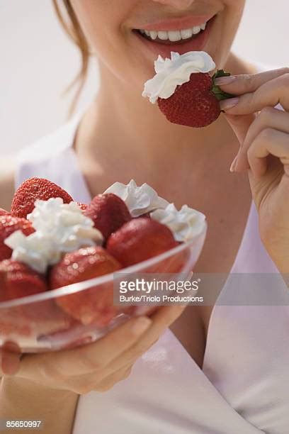 Eating Whipped Cream Photos And Premium High Res Pictures Getty Images