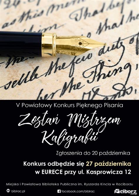 Konkurs Pięknego Pisania W Raciborskiej Bibliotece Raciborski Portal