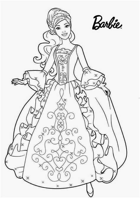 Desenhos Para Pintar E Colorir Barbie Princesa Imprimir Desenho 012 Pdmrea