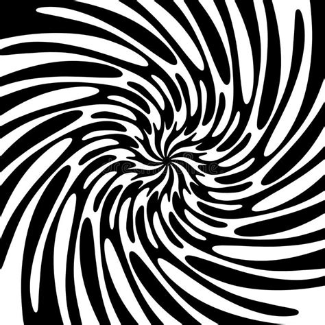 Black And White Swirl Background Stock Illustration Illustration Of