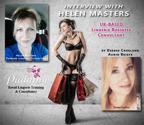 Conversation With Helen Masters Of Uk Based Pudding Lingerie Consulting