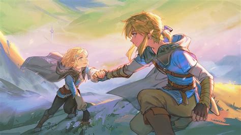 Wallpaper Princess Zelda The Legend Of Zelda Link Anime