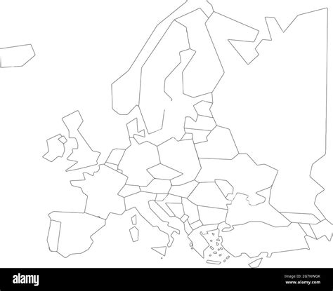 Sint Tico Foto Mapa De Europa Para Colorear Con Nombres De Los 130200