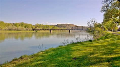 Bridge Over The Missouri River Fort Benton Montana