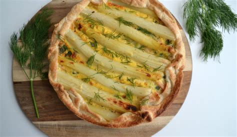 Quiche Met Witte Asperges Damespraatjes