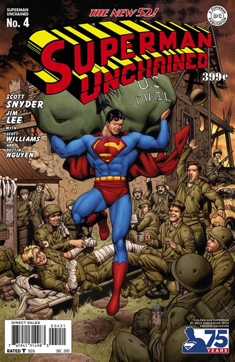 Superman Unchained 4 Bullets Issue