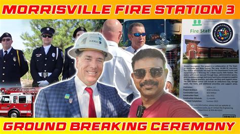 Morrisville Town Fire Station 3 | Ground Breaking Ceremony | What's