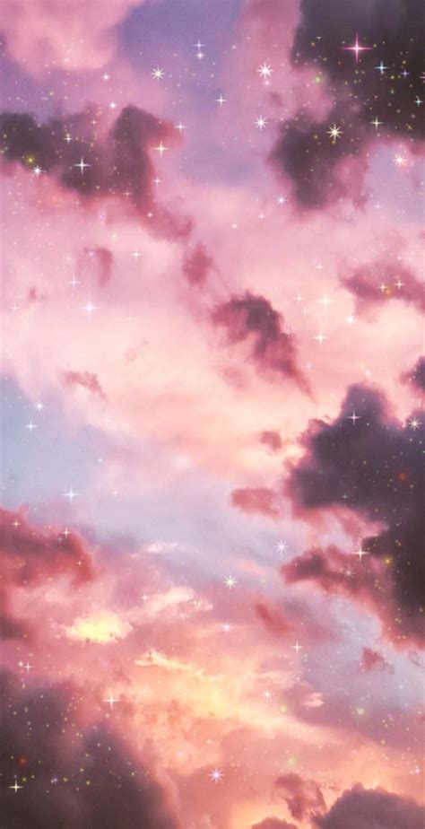 Dreamy Cloudy Pink Clouds Wallpaper Aesthetic Pastel Wallpaper Pop