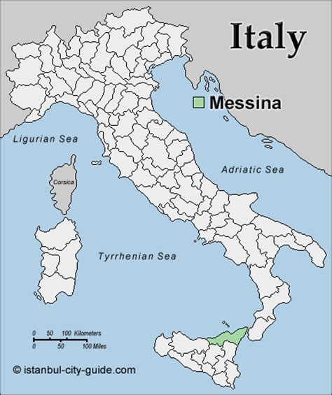 Messina Map