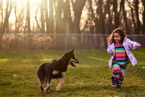 Bonding Of Kids With Their Dogs