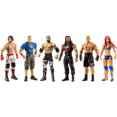 Wwe 6 Inch Articulated Action Figures With Authentic Ring Gear