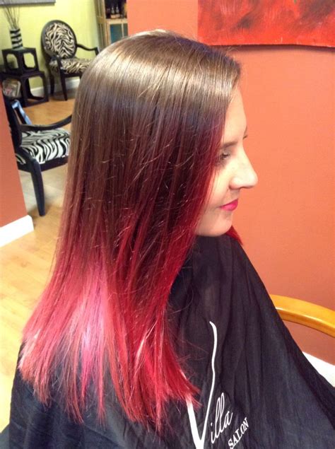 Hot Pink Ombré 💕 Hair By Brittany Rogers Pink Ombre Hair Ombre Hair