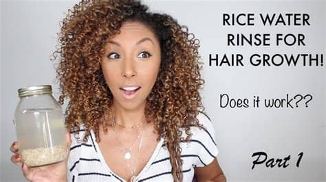 Rinse and repeat as desired. Rice Water Rinse For HAIR GROWTH! Does it work? Part 1 ...
