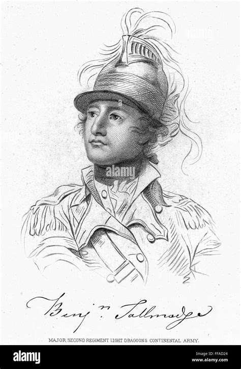 Benjamin Tallmadge N1754 1835 Soldado De La Revolución