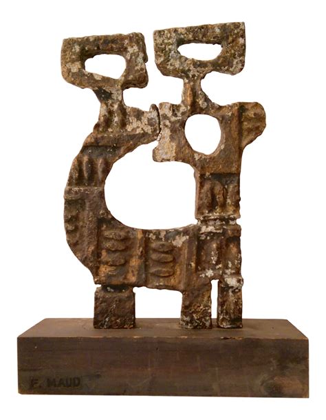 Vintage Mid Century Modern Sculpture | Chairish
