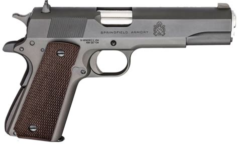 Springfield Armory 1911 A1 Mil Spec Defender 45acp 5 Parkerized