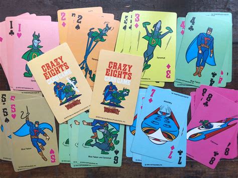 Maybe you would like to learn more about one of these? Hoyle Crazy Eights Card Game Featuring Dynomutt Vintage 1979 | Etsy | Crazy eights, Card games ...