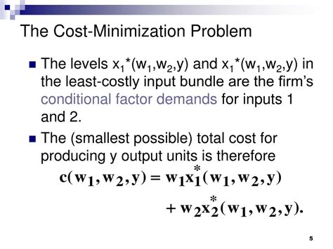 Ppt Cost Minimization Powerpoint Presentation Free Download Id282133