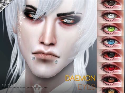 The Sims Resource Daemon Eyes N129 By Pralinesims Sims