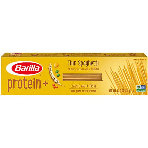 Barilla Plus Multigrain Pasta Thin Spaghetti Pasta And Noodles Foodtown