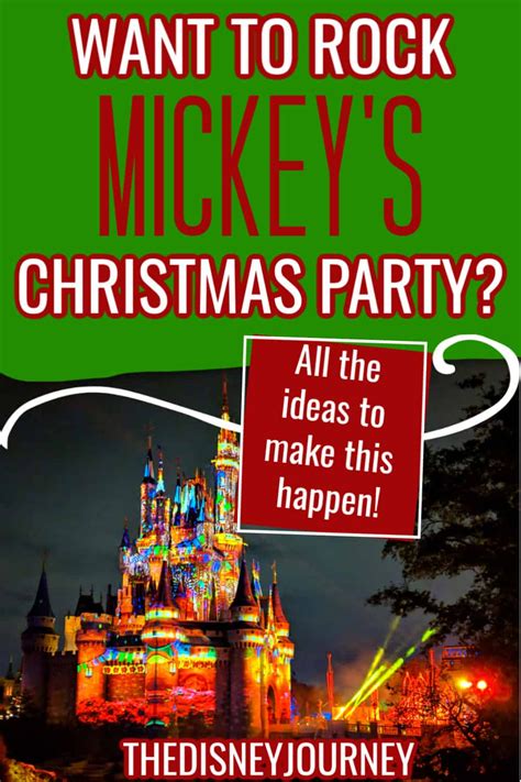 Mickeys Very Merry Christmas Party Guide 2020 Disney World Christmas