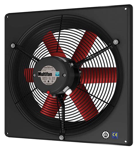 Non Corrosive Panel Exhaust Fan 20 Inch 4850 Cfm 3 Phase 240v460v Dir