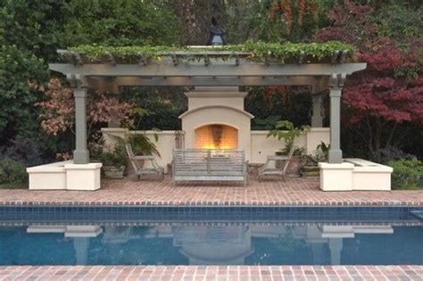 Pool Pergola And Outdoor Fireplace Favorite Places
