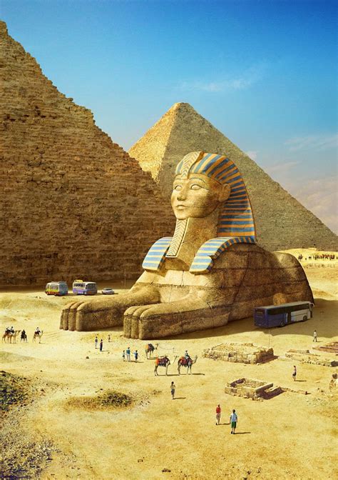 The Great Sphinx Of Giza Evgeny Kazantsev Ancient Egypt History