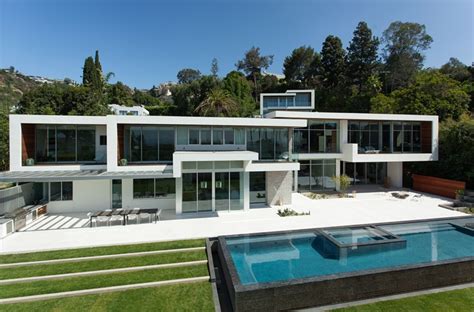 When Modern Mansions Go Big And Expensive Architectural Drawing Awesome