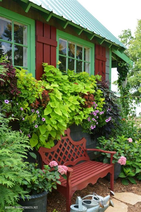 We love contemporary homes for their smart design and curb appeal, and these homes are no exception. Slinky Hack and Trellis for a Favorite Flowering Vine ...