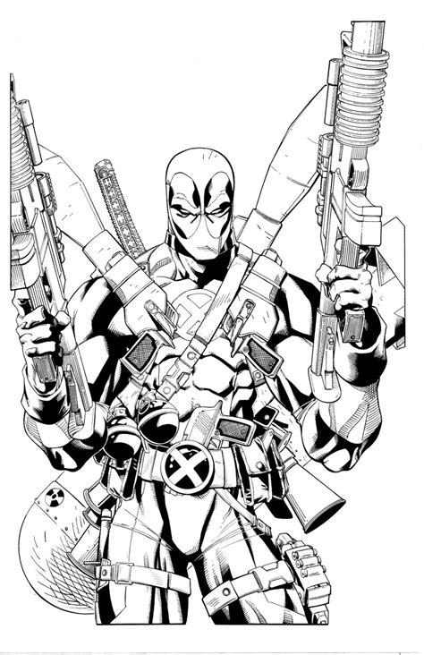 Deadpool fully loaded by antalas on DeviantArt