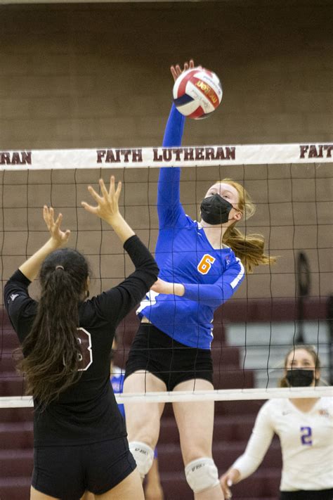 Bishop Gorman Holds Off Faith Lutheran In Girls Volleyball Girls Volleyball Nevada Preps