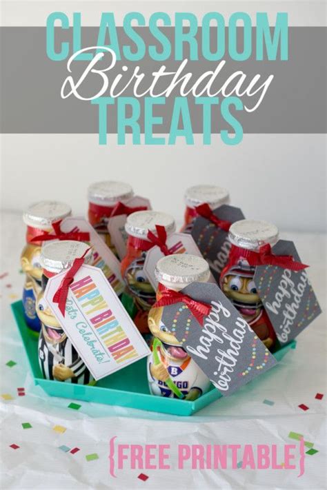 Whether you're looking for the best healthy chocolate cake recipe, a vanilla. Quick & Easy Classroom Birthday Treats | Share Your Craft ...